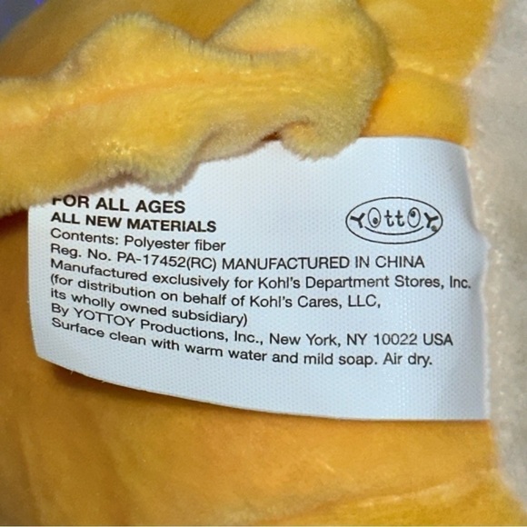 Kohl's Cares Lion Cub Plush 12"Long Book Character"How Do Lions Say I Love You?” - Picture 6 of 7